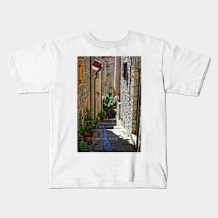 Very Narrow Passageway, Hvar Kids T-Shirt